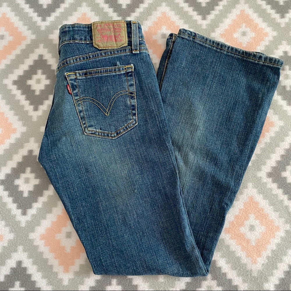Levi’s Superlow 518 Bootcut 3M Jeans Dark Wash